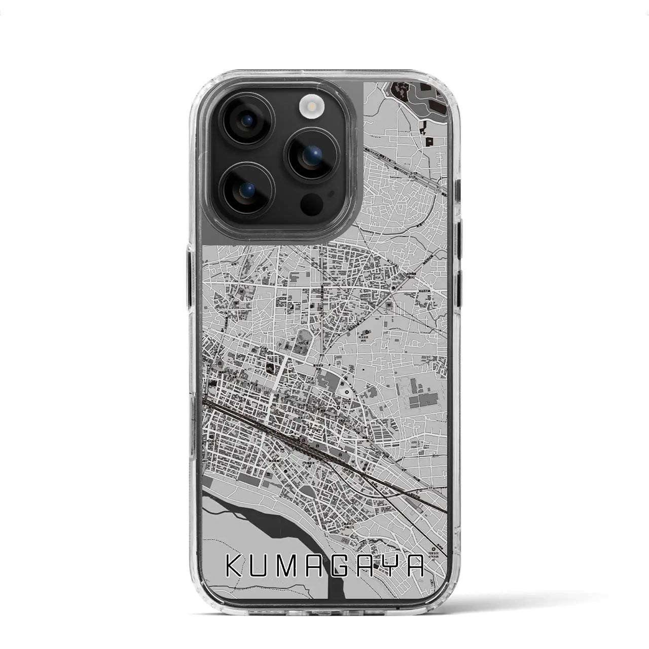 【熊谷(埼玉県)】地図柄iPhoneケース(MagSafeタイプ)