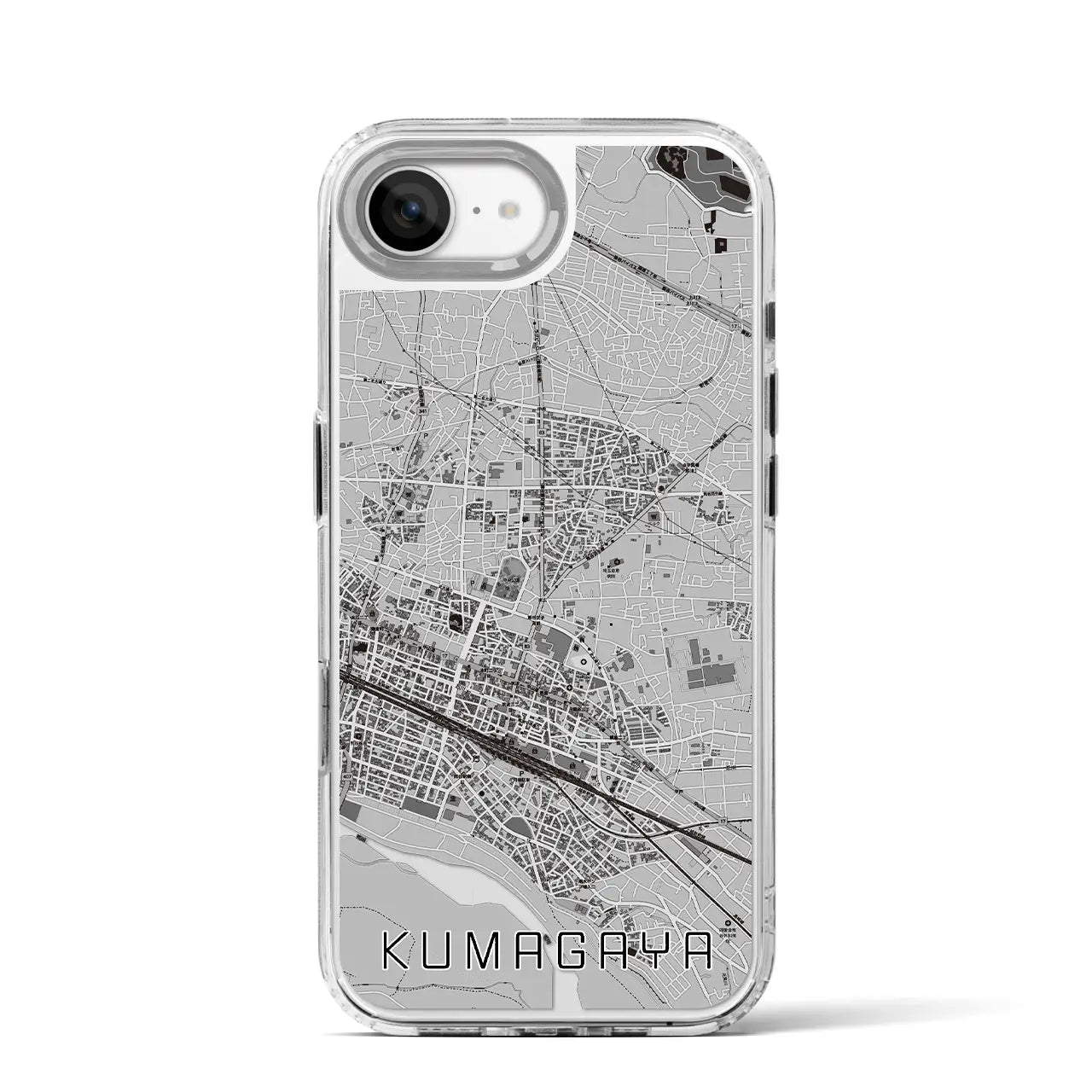 【熊谷(埼玉県)】地図柄iPhoneケース(MagSafeタイプ)