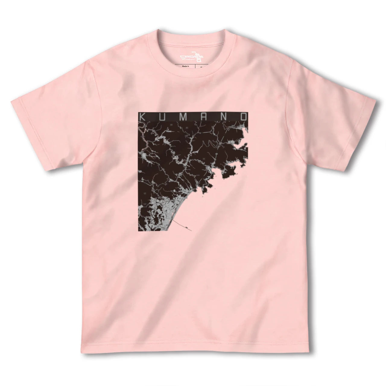 【熊野(三重県)】地図柄ヘビーウェイトTシャツ
