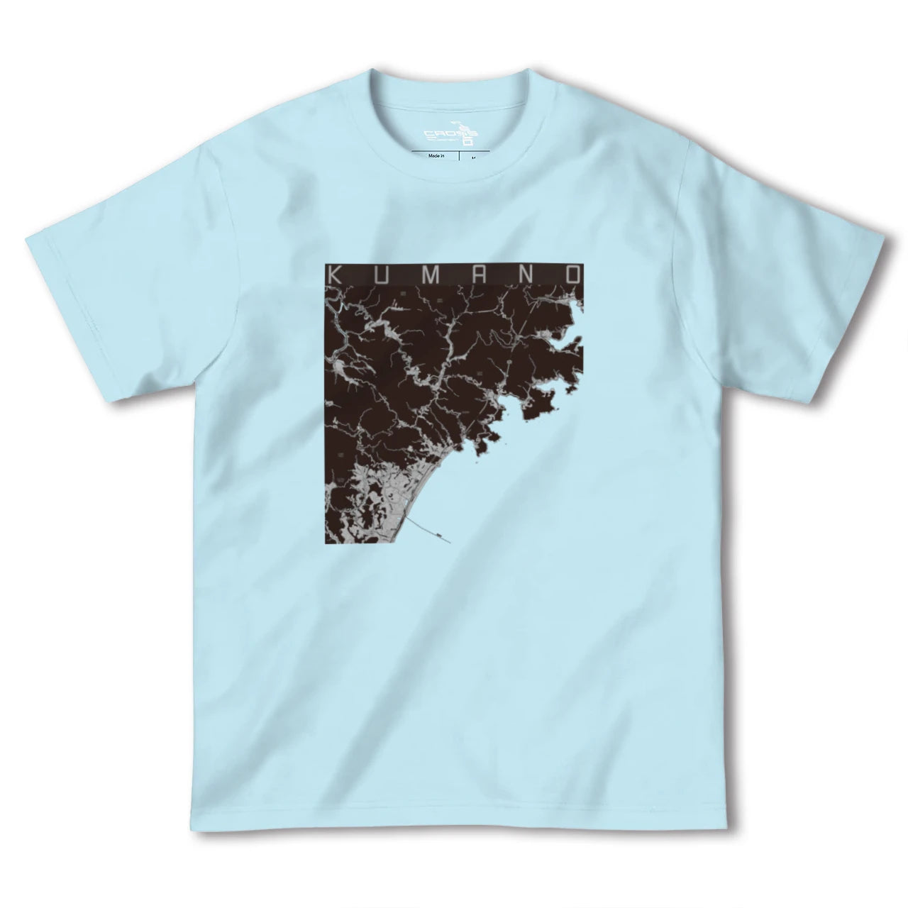 【熊野(三重県)】地図柄ヘビーウェイトTシャツ