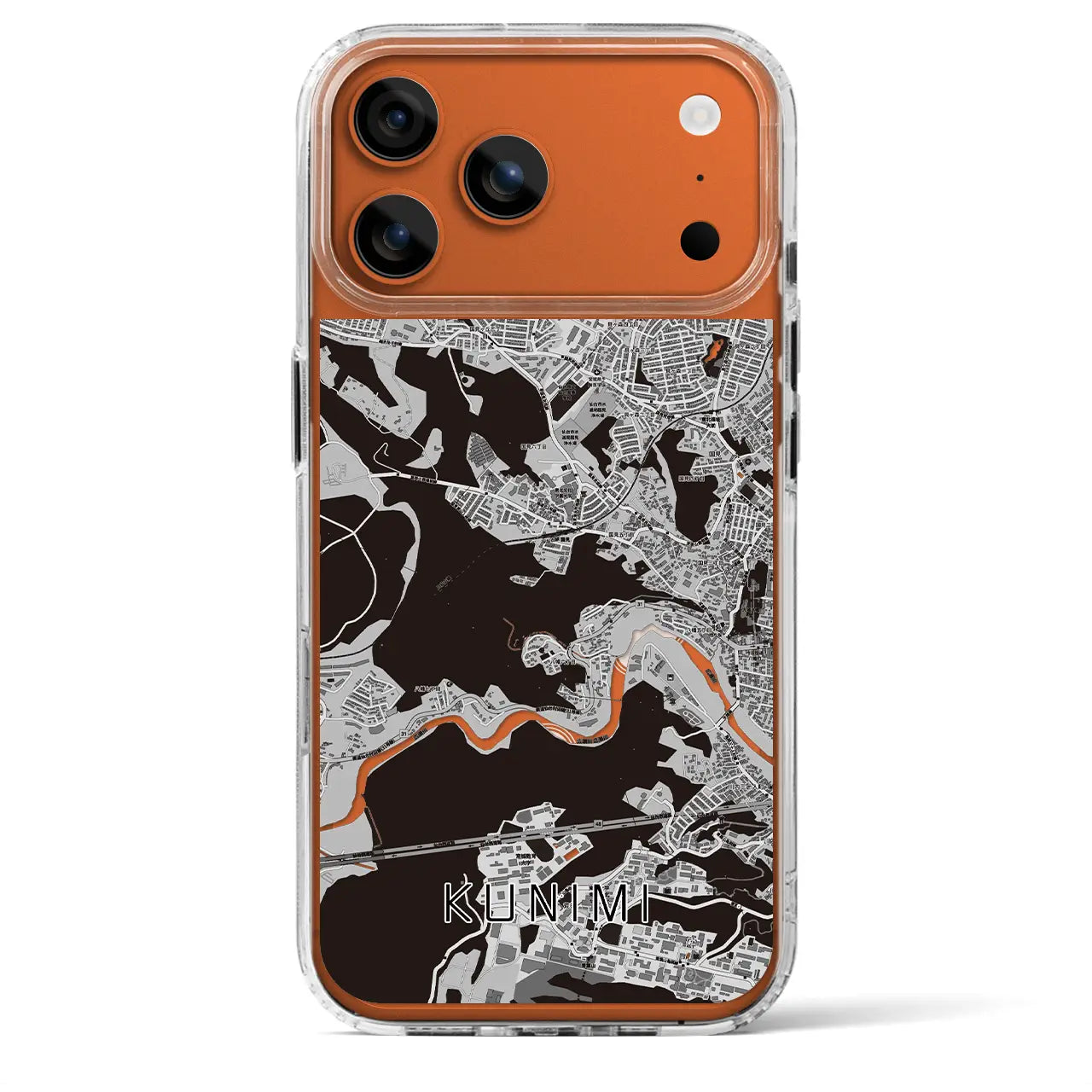 【国見(宮城県)】地図柄iPhoneケース(MagSafeタイプ)