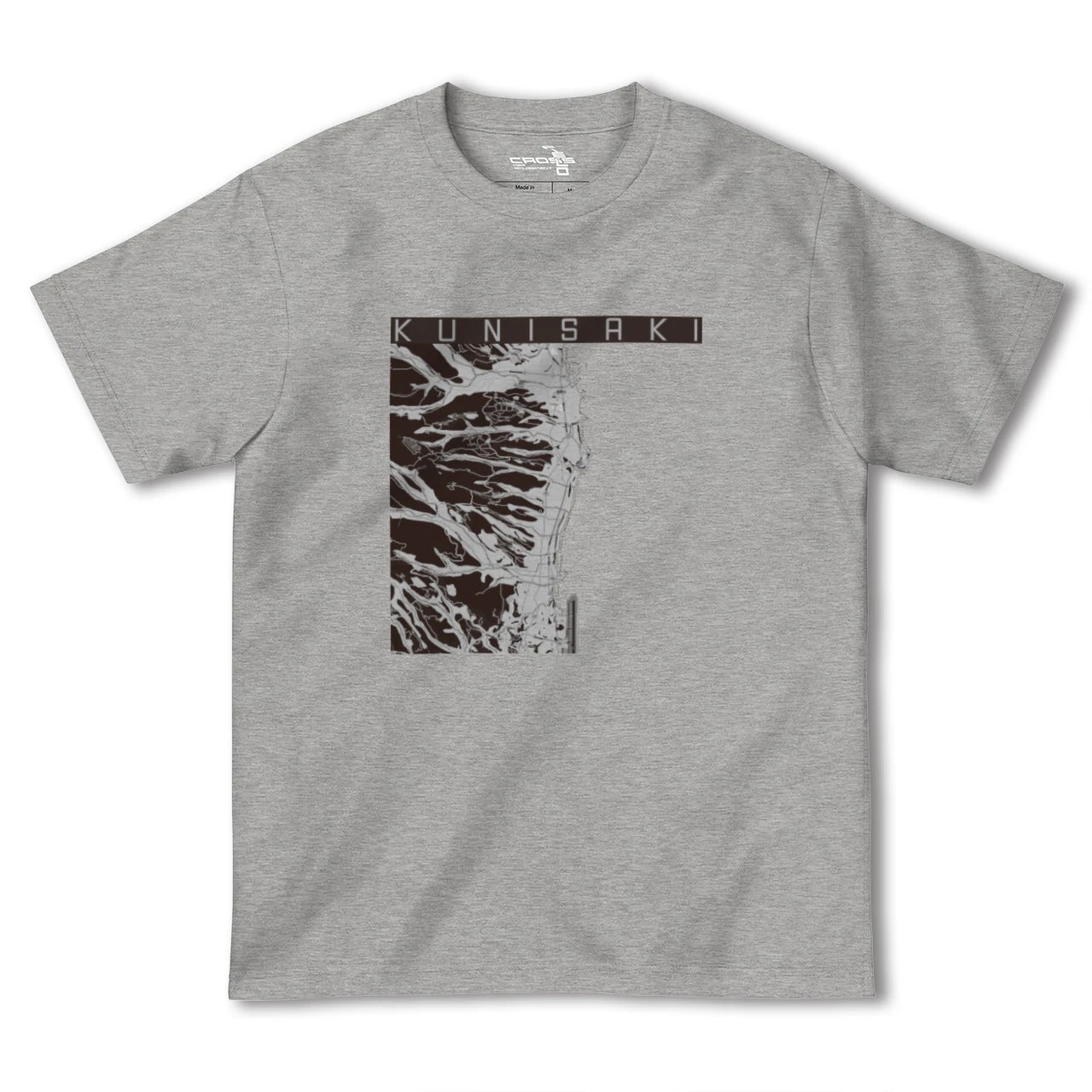 【国東(大分県)】地図柄ヘビーウェイトTシャツ