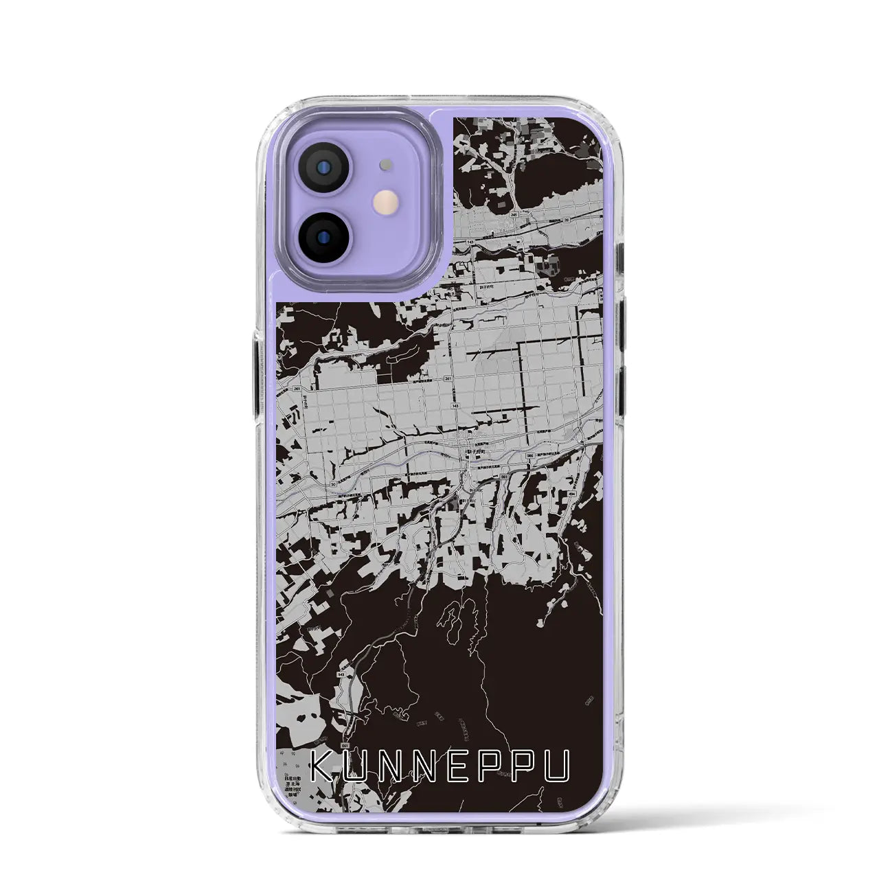 【訓子府(北海道)】地図柄iPhoneケース(MagSafeタイプ)