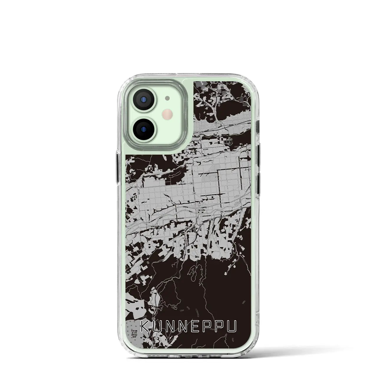 【訓子府(北海道)】地図柄iPhoneケース(MagSafeタイプ)