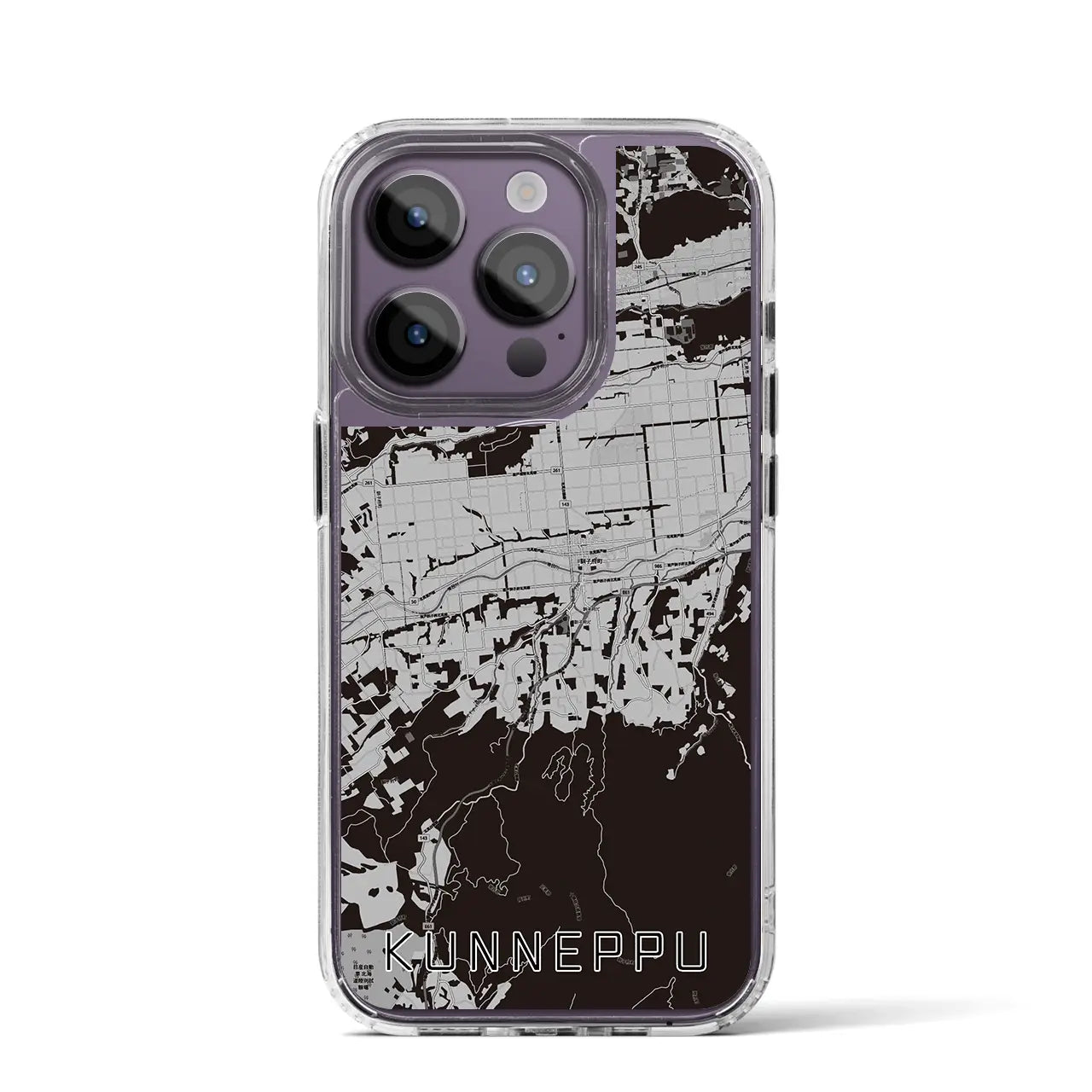【訓子府(北海道)】地図柄iPhoneケース(MagSafeタイプ)