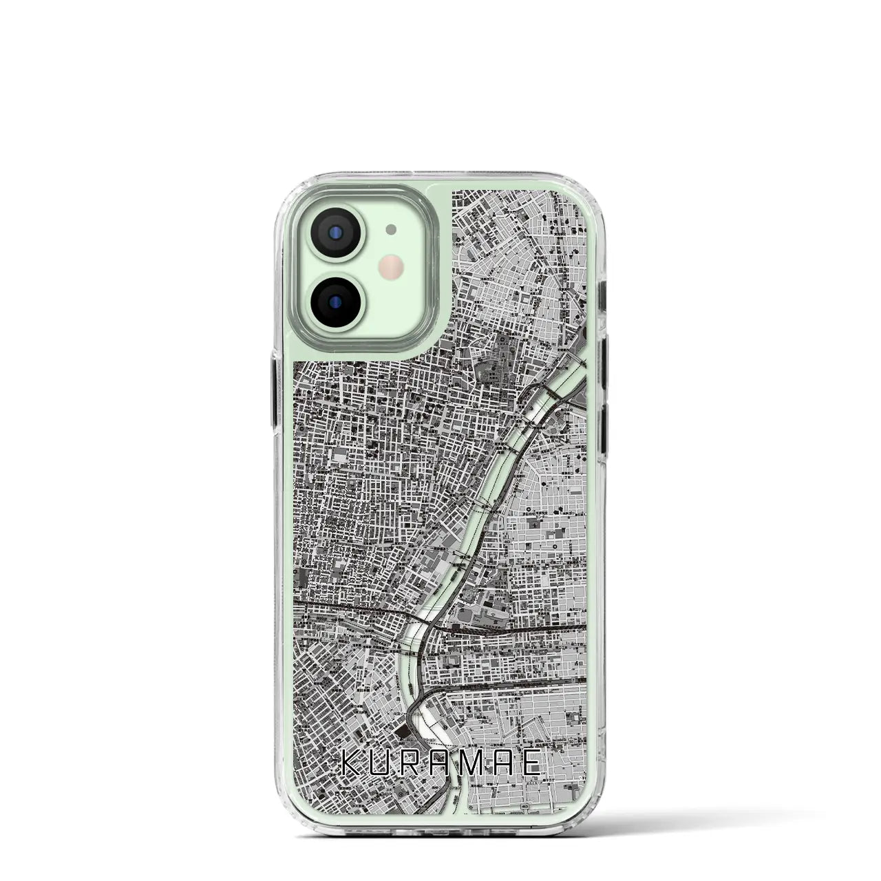 【蔵前(東京都)】地図柄iPhoneケース(MagSafeタイプ)