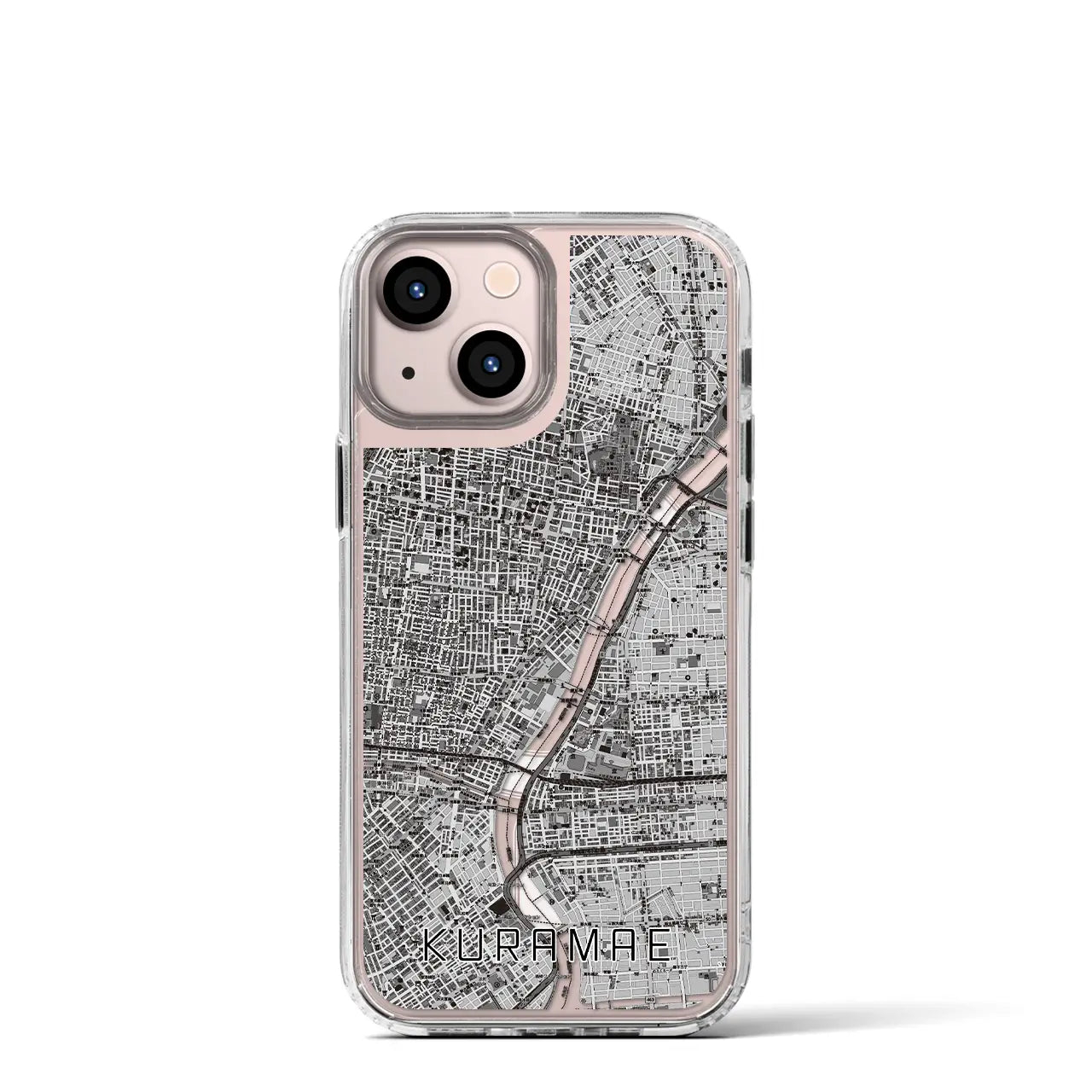 【蔵前(東京都)】地図柄iPhoneケース(MagSafeタイプ)