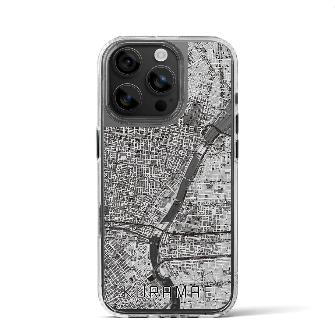 【蔵前(東京都)】地図柄iPhoneケース(MagSafeタイプ)