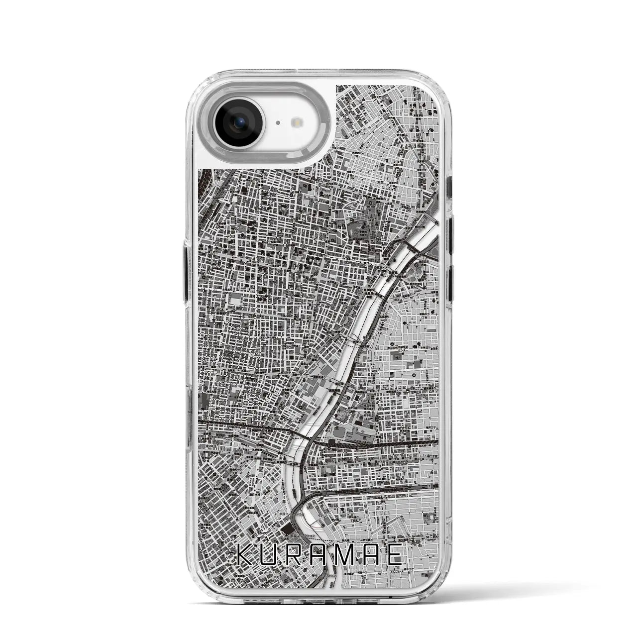 【蔵前(東京都)】地図柄iPhoneケース(MagSafeタイプ)