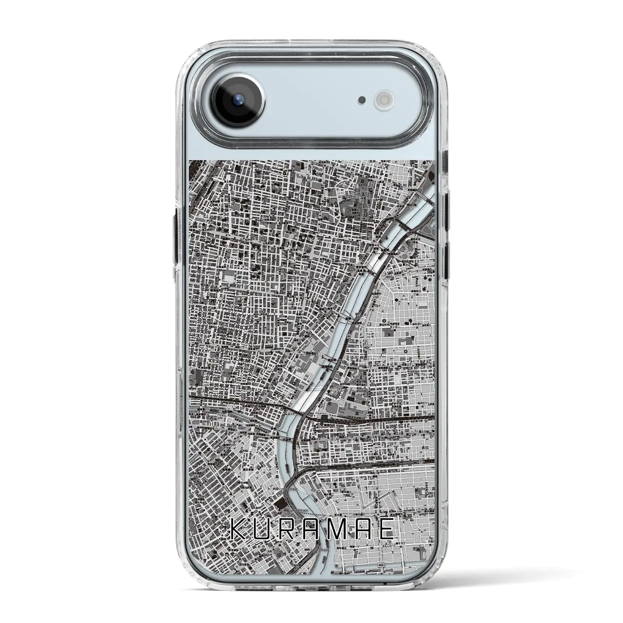 【蔵前(東京都)】地図柄iPhoneケース(MagSafeタイプ)