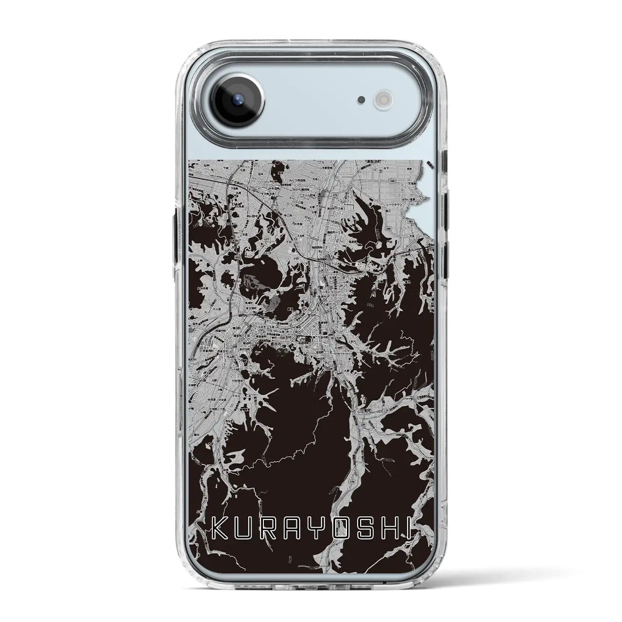 【倉吉(鳥取県)】地図柄iPhoneケース(MagSafeタイプ)