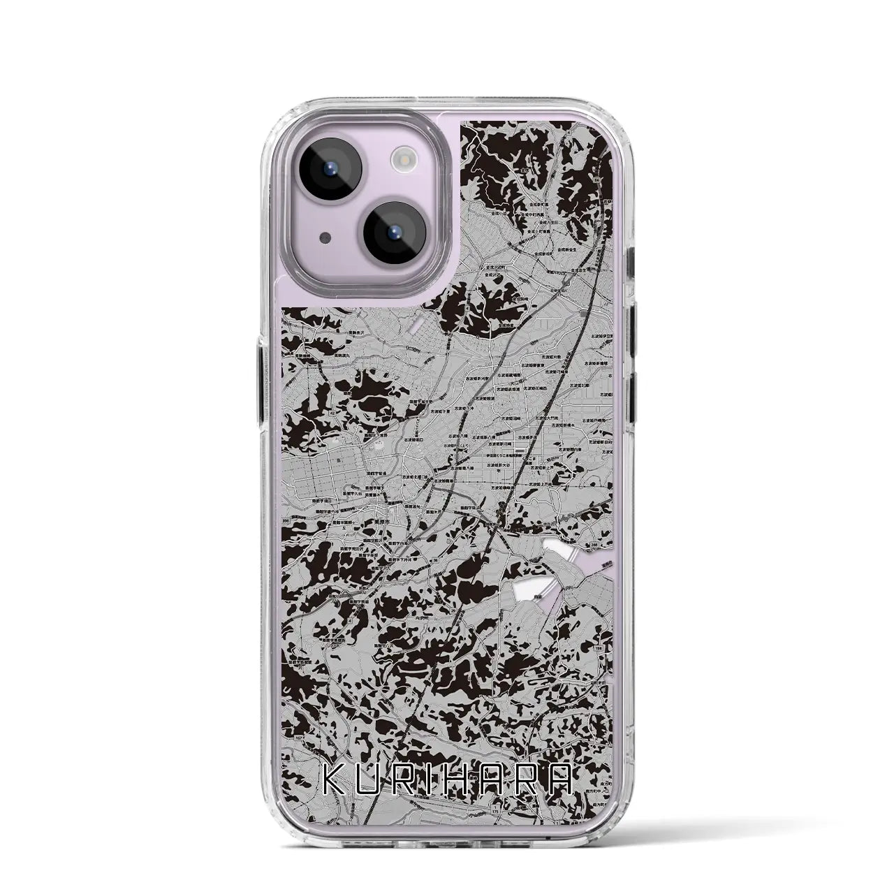 【栗原(宮城県)】地図柄iPhoneケース(MagSafeタイプ)