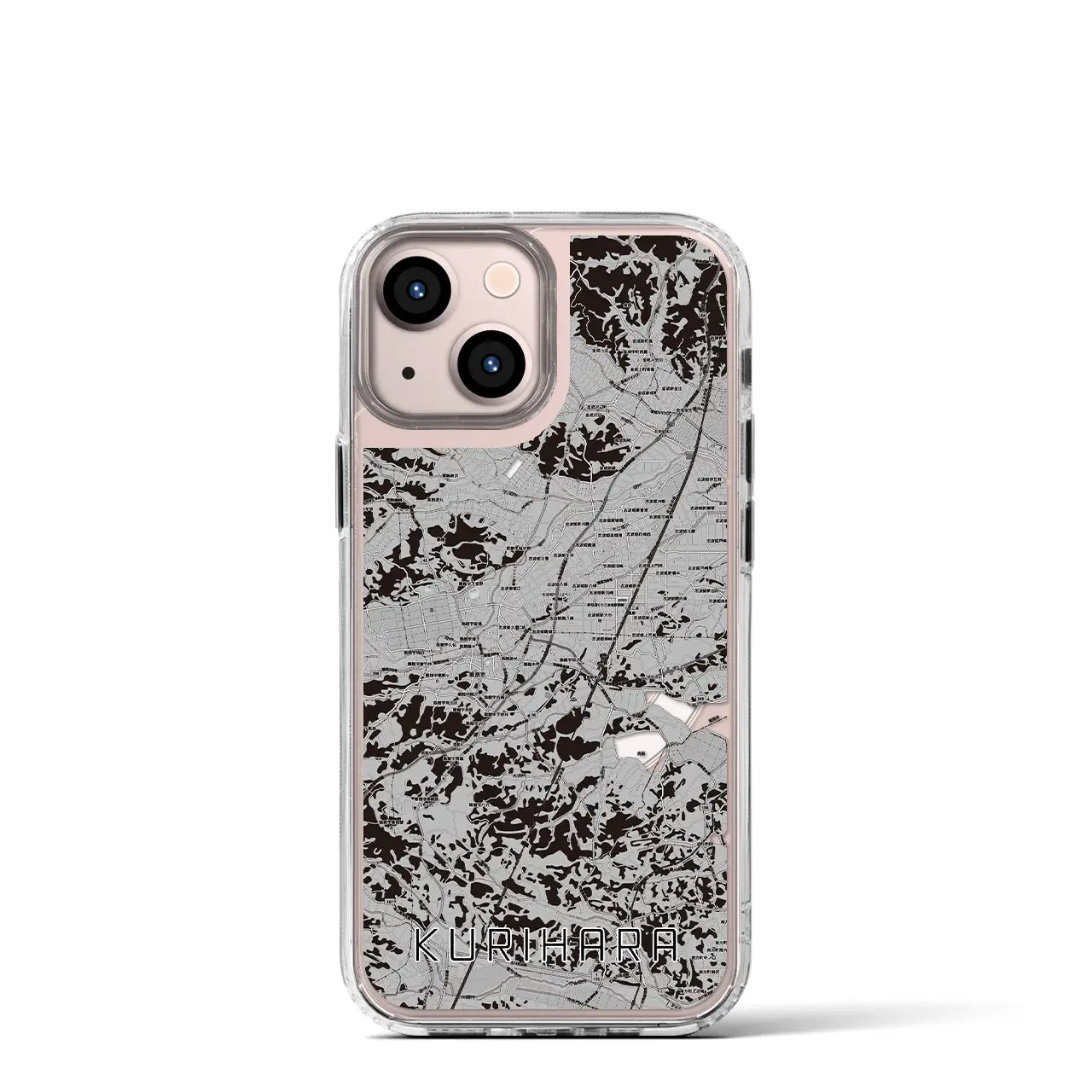 【栗原(宮城県)】地図柄iPhoneケース(MagSafeタイプ)