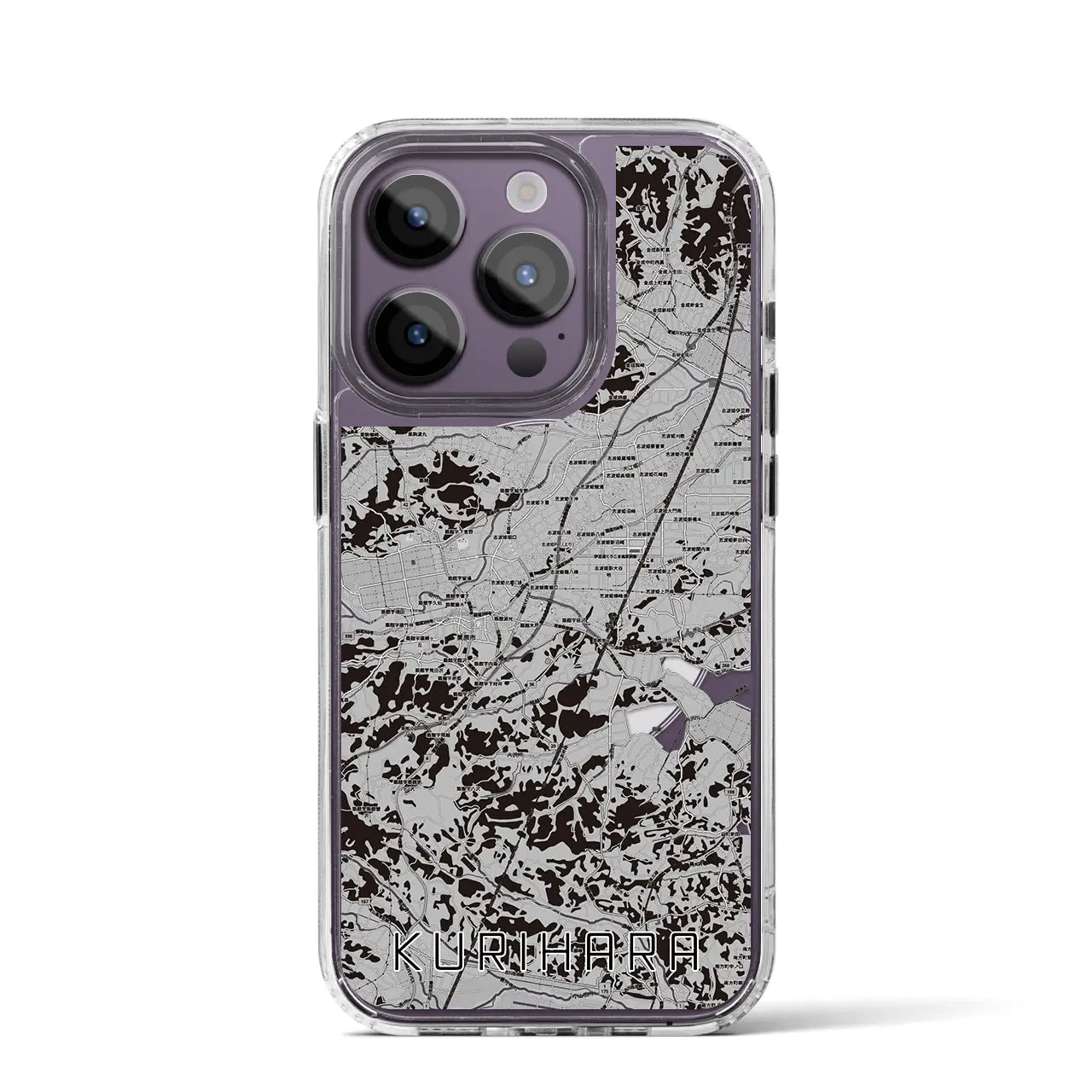 【栗原(宮城県)】地図柄iPhoneケース(MagSafeタイプ)