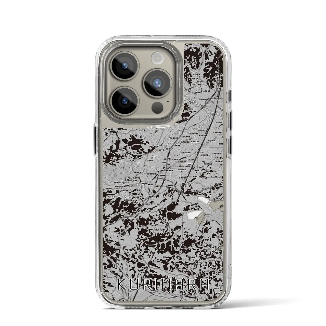 【栗原(宮城県)】地図柄iPhoneケース(MagSafeタイプ)