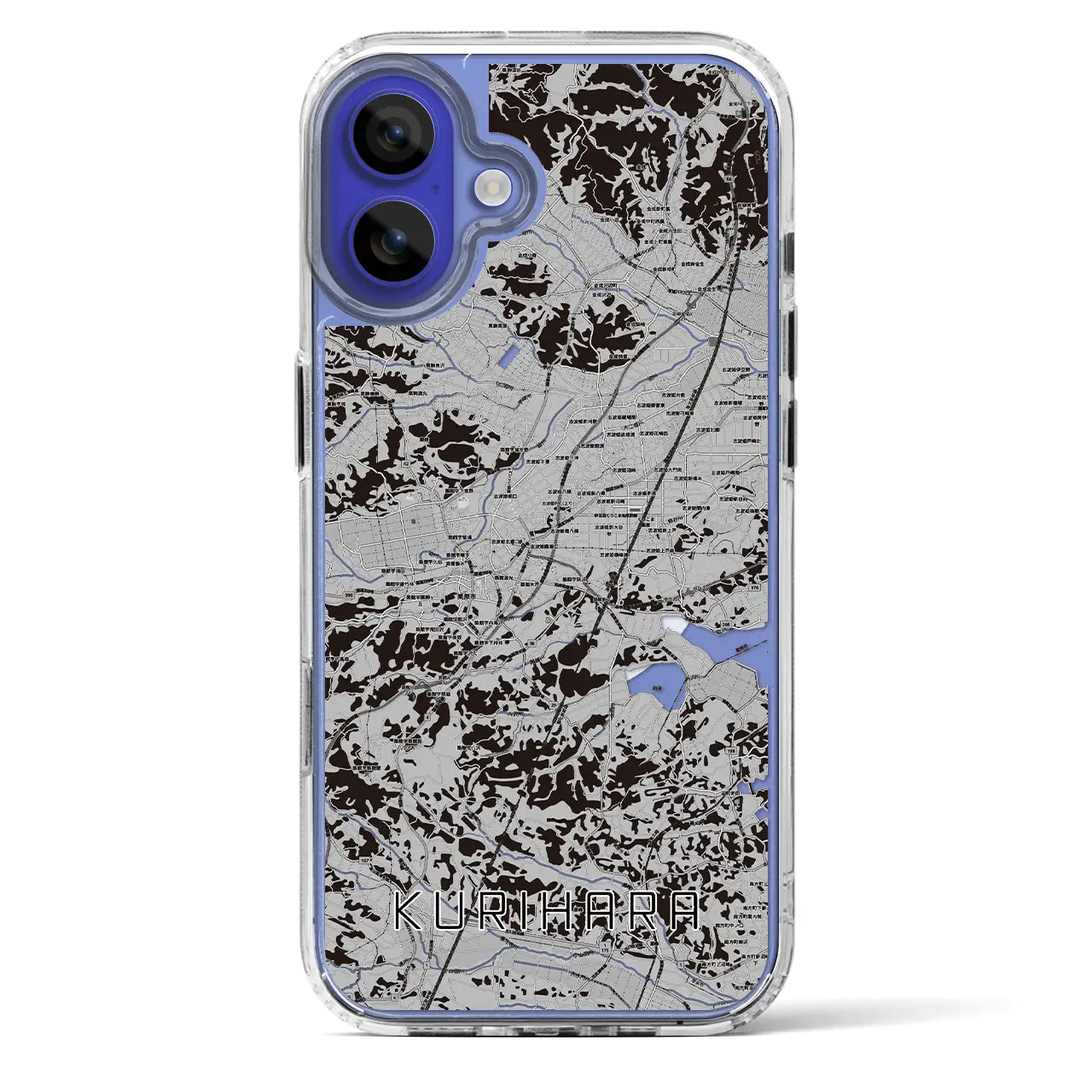 【栗原(宮城県)】地図柄iPhoneケース(MagSafeタイプ)