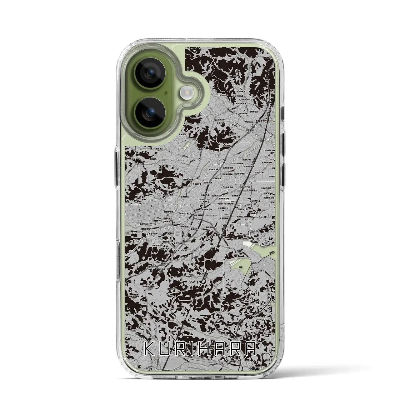 【栗原(宮城県)】地図柄iPhoneケース(MagSafeタイプ)