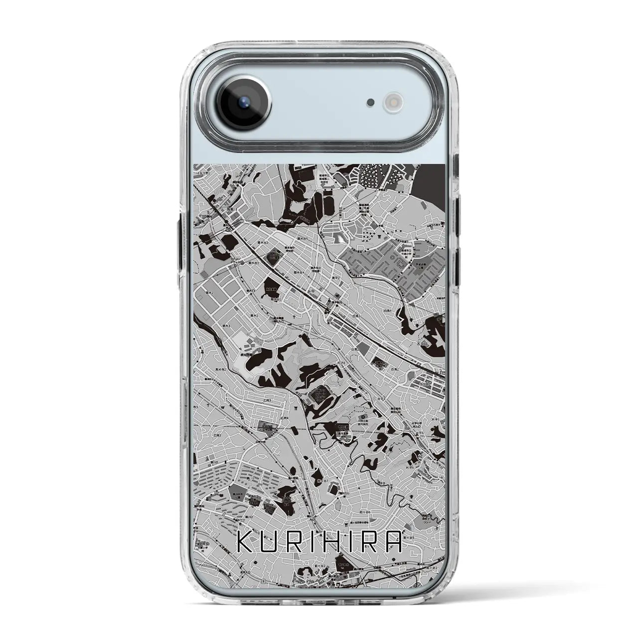 【栗平(神奈川県)】地図柄iPhoneケース(MagSafeタイプ)