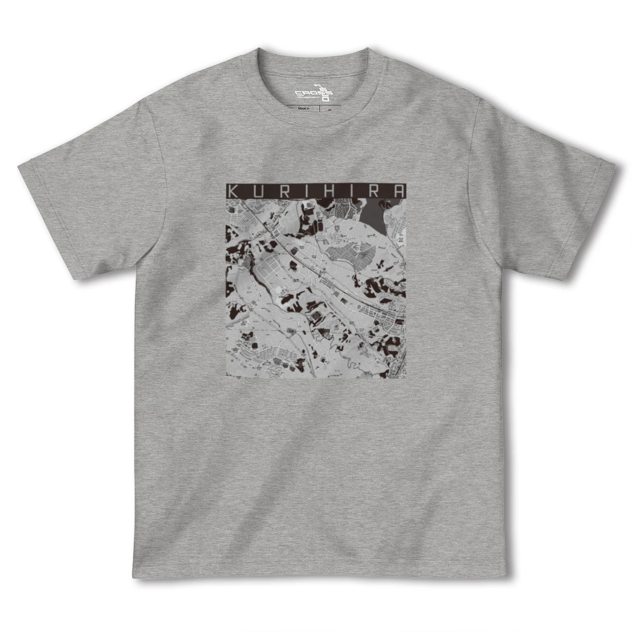 【栗平(神奈川県)】地図柄ヘビーウェイトTシャツ