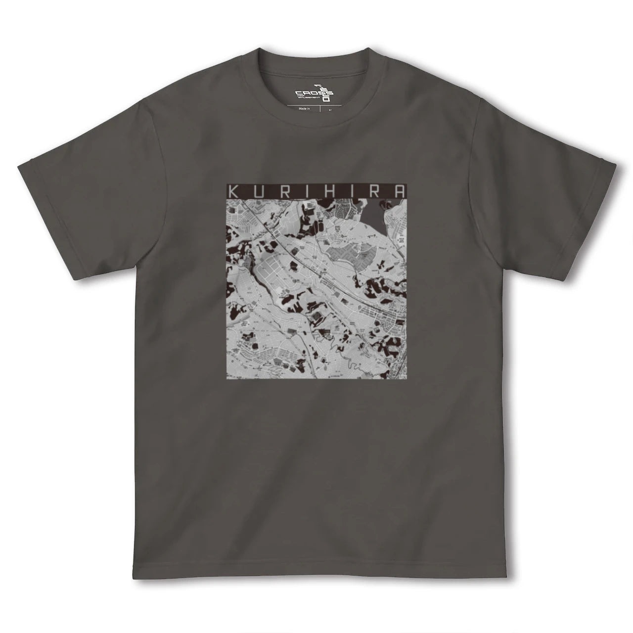 【栗平(神奈川県)】地図柄ヘビーウェイトTシャツ