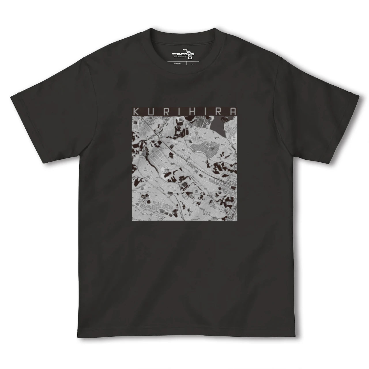 【栗平(神奈川県)】地図柄ヘビーウェイトTシャツ