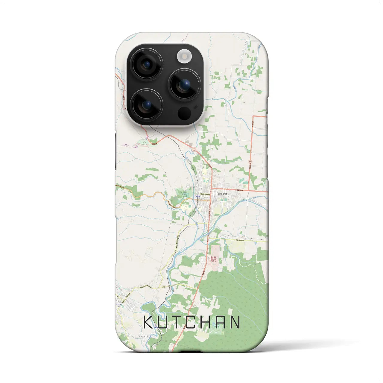 【倶知安(北海道)】地図柄iPhoneケース(バックカバータイプ)