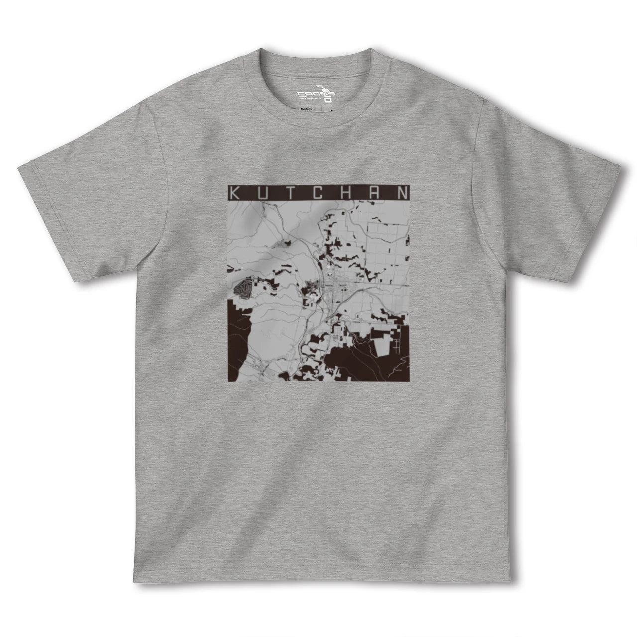 【倶知安(北海道)】地図柄ヘビーウェイトTシャツ