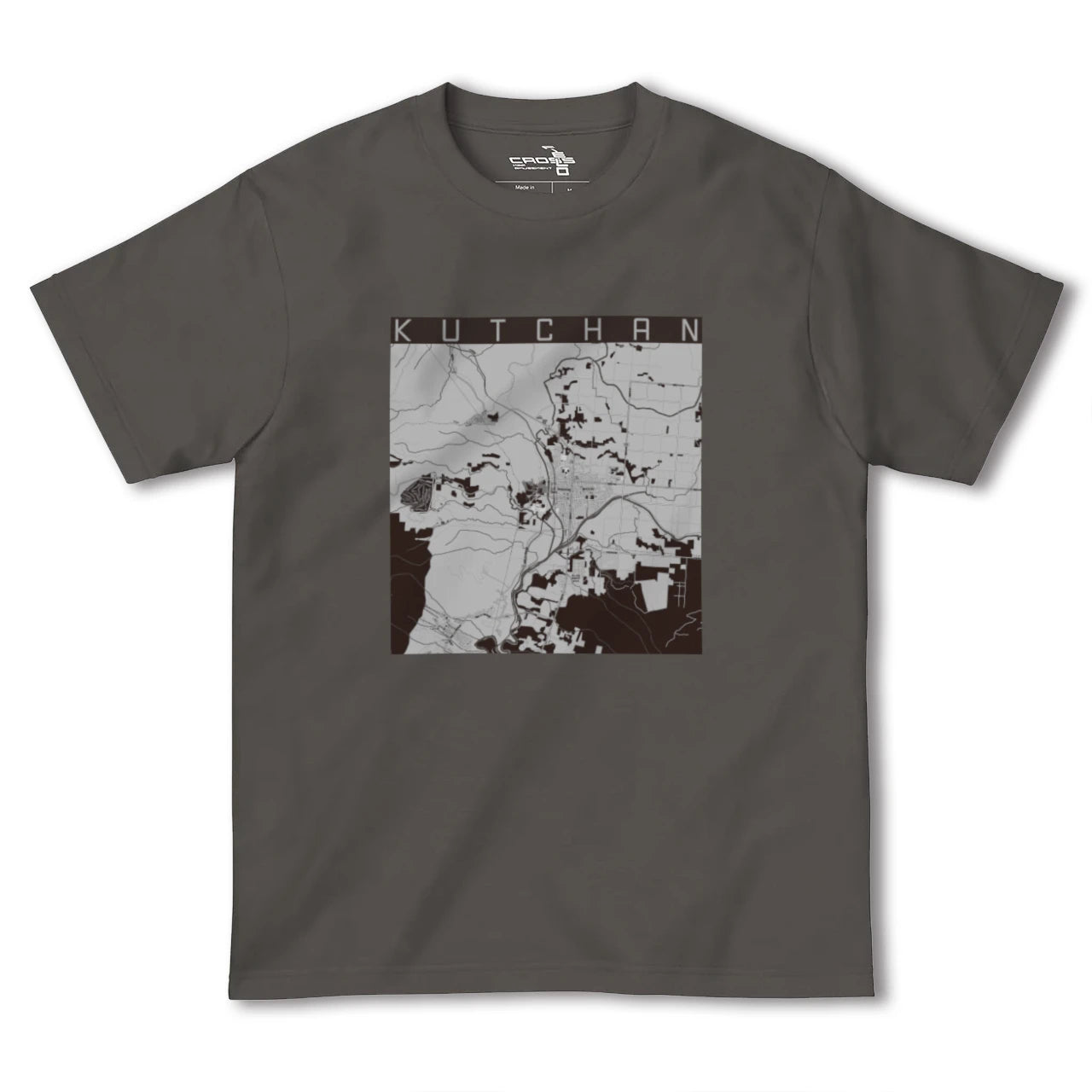 【倶知安(北海道)】地図柄ヘビーウェイトTシャツ