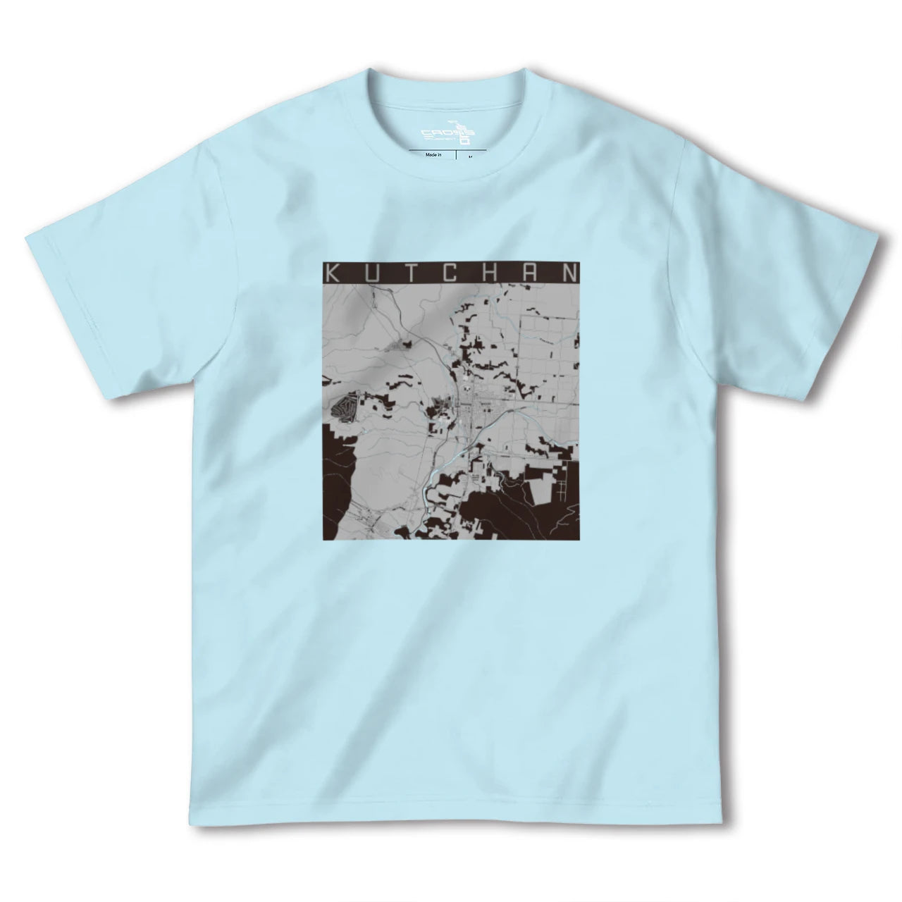 【倶知安(北海道)】地図柄ヘビーウェイトTシャツ