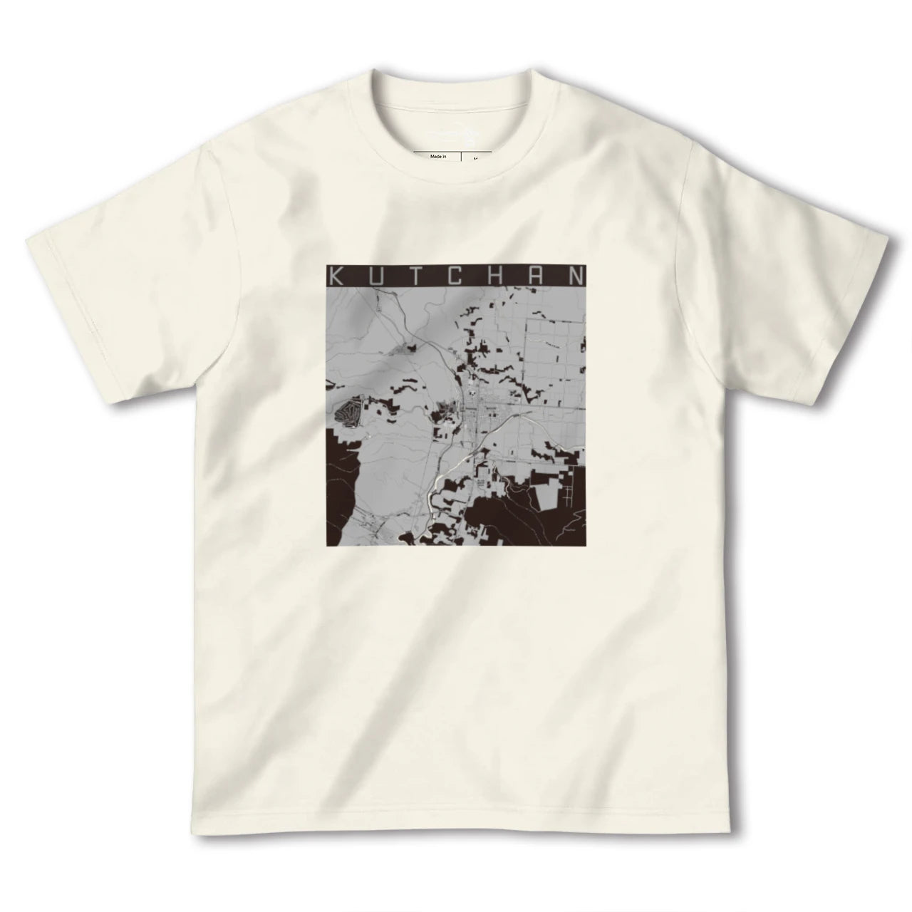【倶知安(北海道)】地図柄ヘビーウェイトTシャツ