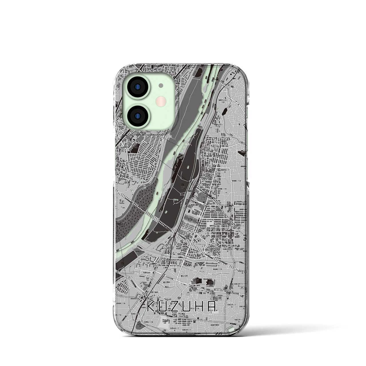 【樟葉(大阪府)】地図柄iPhoneケース(クリアタイプ)