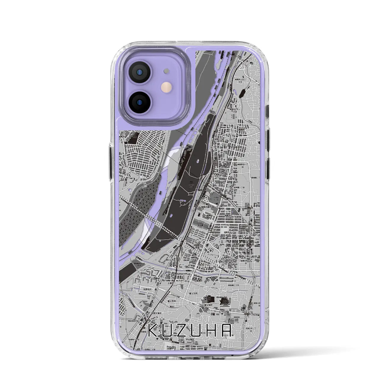 【樟葉(大阪府)】地図柄iPhoneケース(MagSafeタイプ)