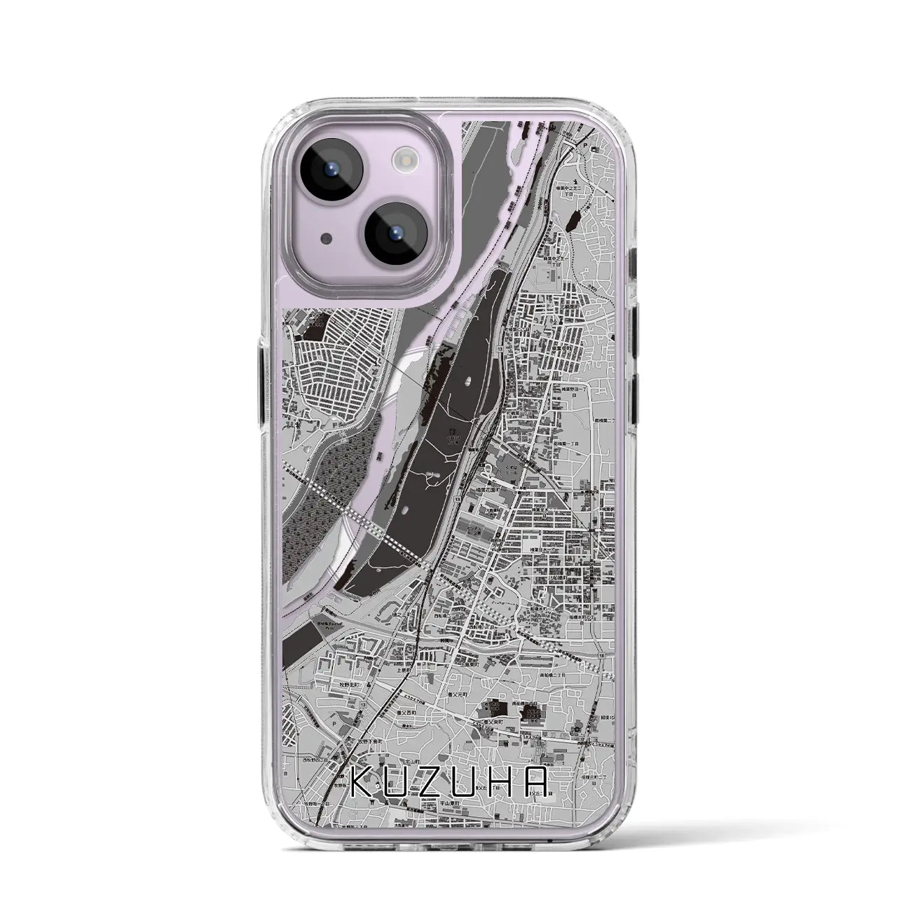 【樟葉(大阪府)】地図柄iPhoneケース(MagSafeタイプ)