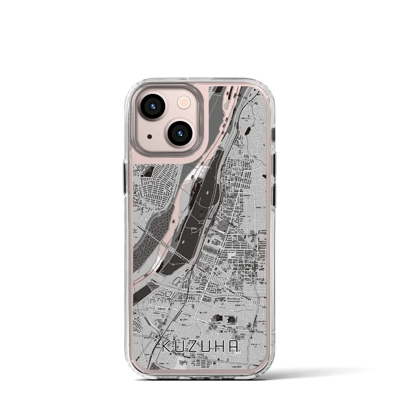 【樟葉(大阪府)】地図柄iPhoneケース(MagSafeタイプ)