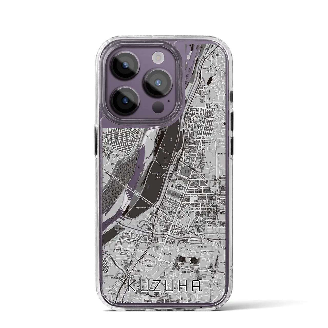 【樟葉(大阪府)】地図柄iPhoneケース(MagSafeタイプ)