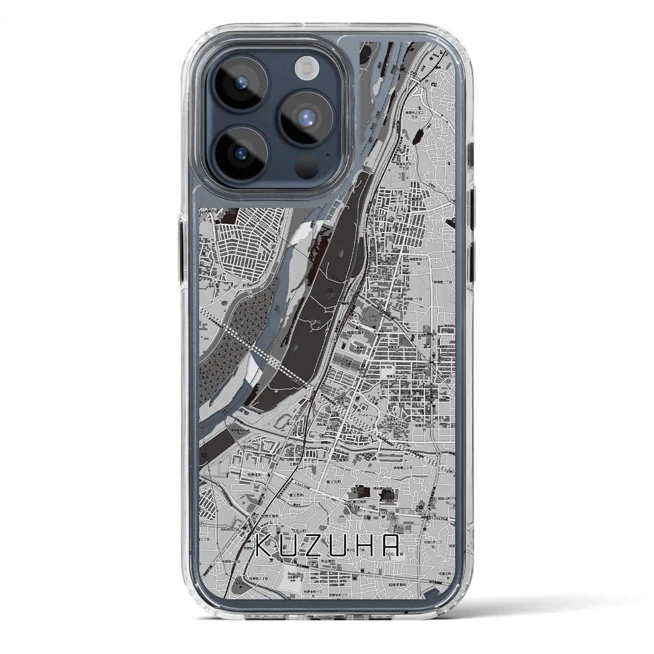 【樟葉(大阪府)】地図柄iPhoneケース(MagSafeタイプ)