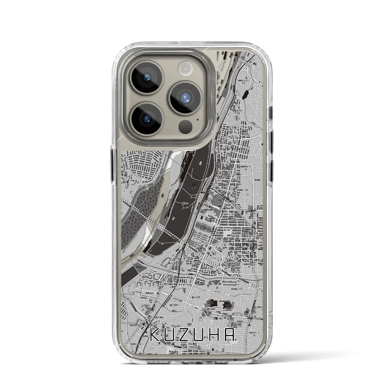 【樟葉(大阪府)】地図柄iPhoneケース(MagSafeタイプ)
