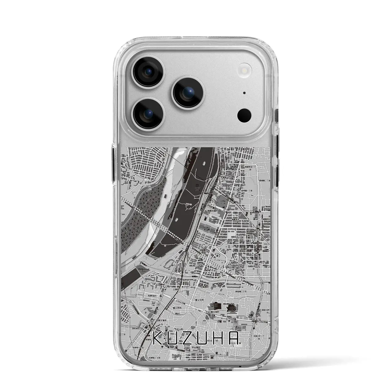 【樟葉(大阪府)】地図柄iPhoneケース(MagSafeタイプ)