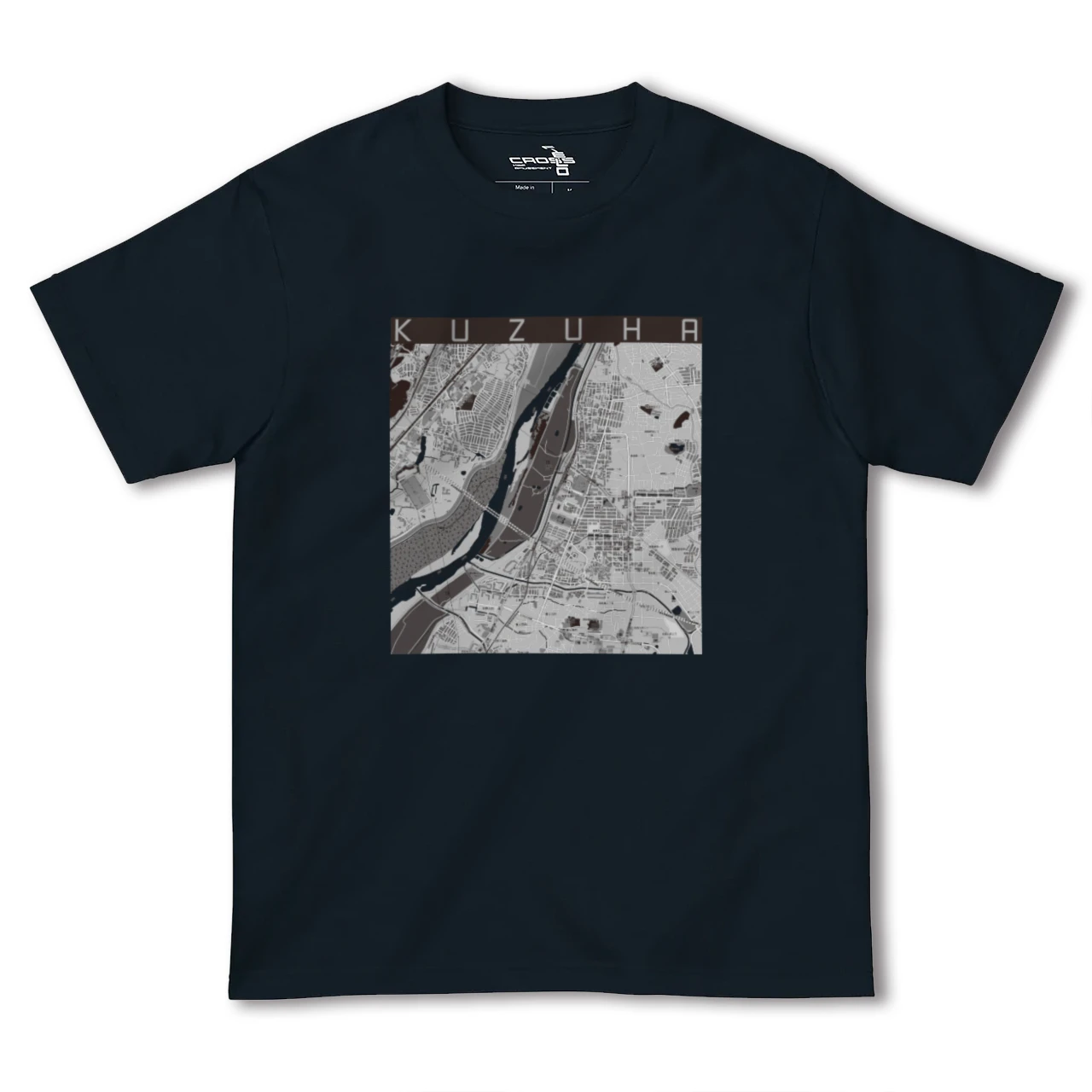 【樟葉(大阪府)】地図柄ヘビーウェイトTシャツ