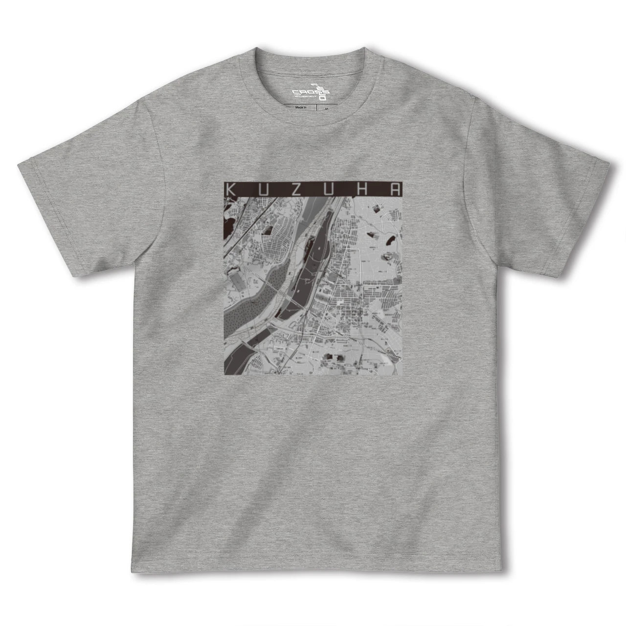 【樟葉(大阪府)】地図柄ヘビーウェイトTシャツ