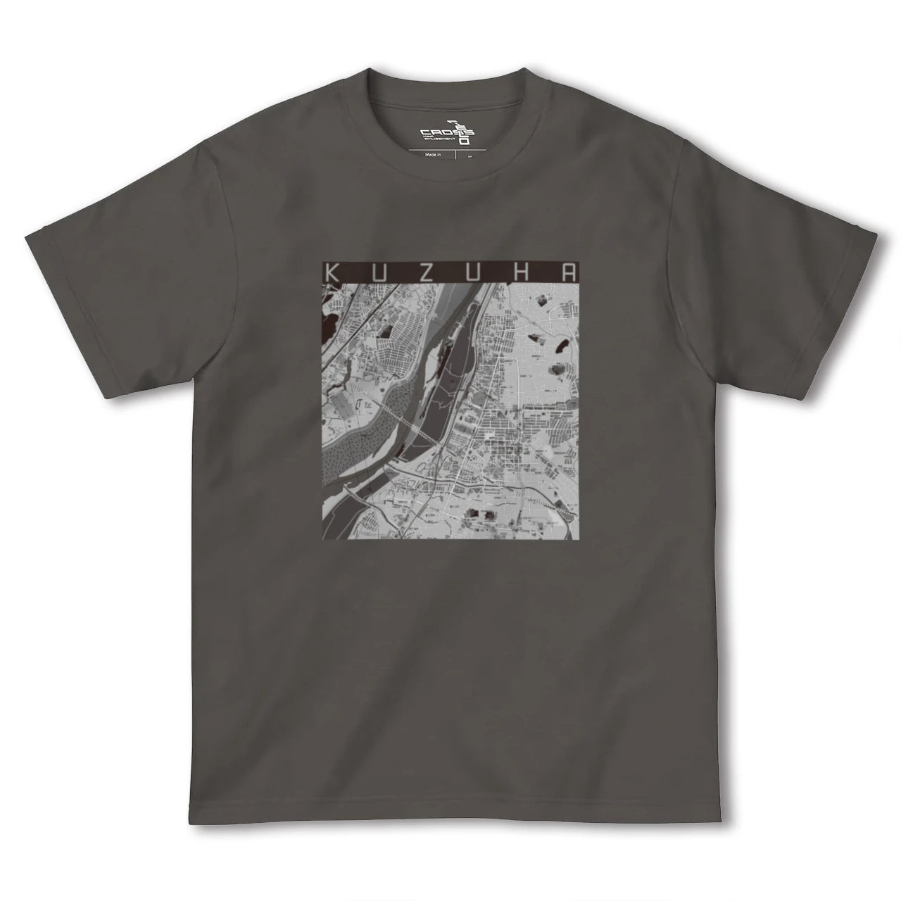 【樟葉(大阪府)】地図柄ヘビーウェイトTシャツ