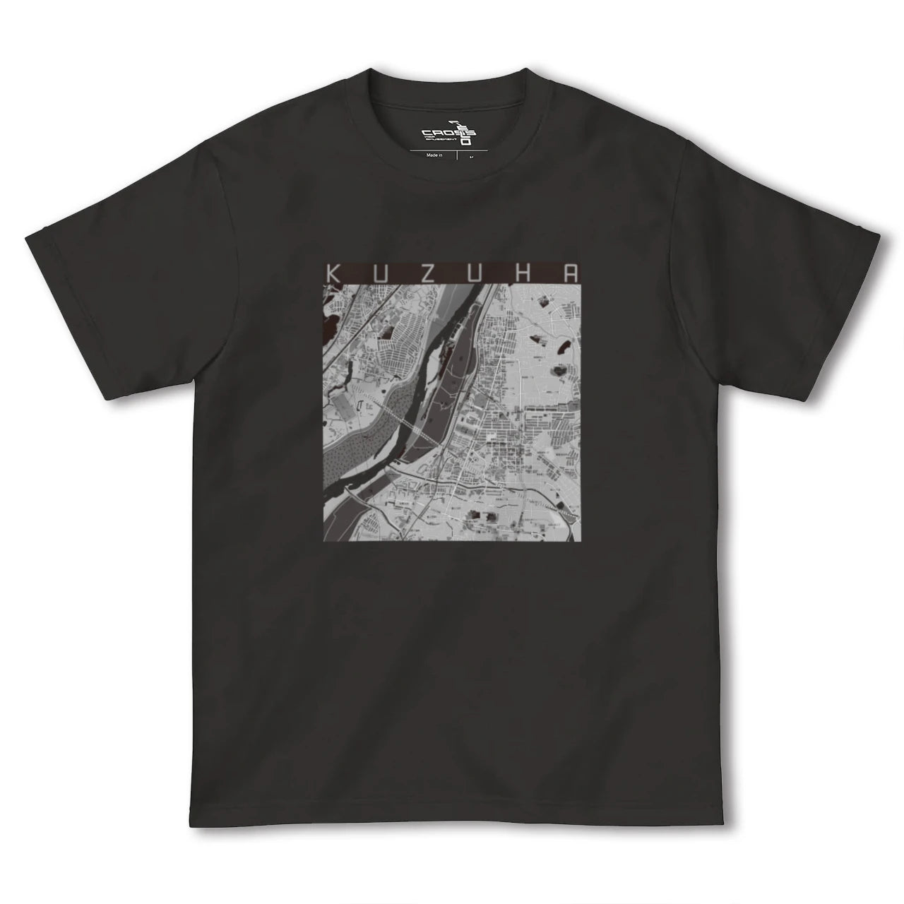 【樟葉(大阪府)】地図柄ヘビーウェイトTシャツ