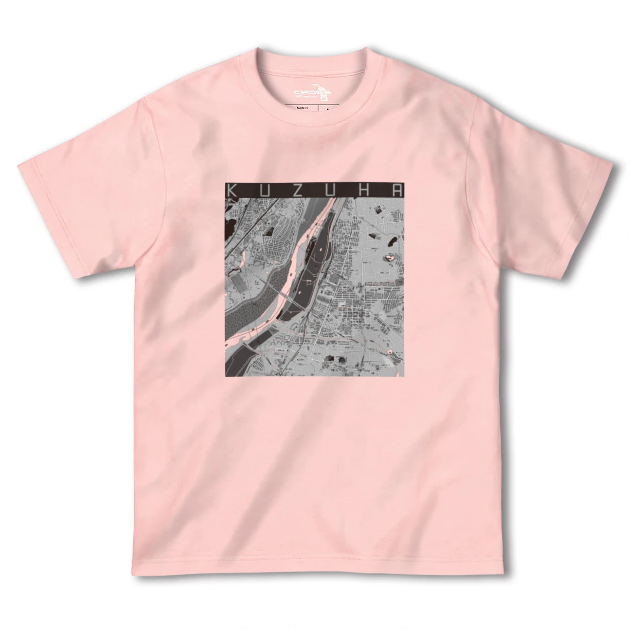 【樟葉(大阪府)】地図柄ヘビーウェイトTシャツ