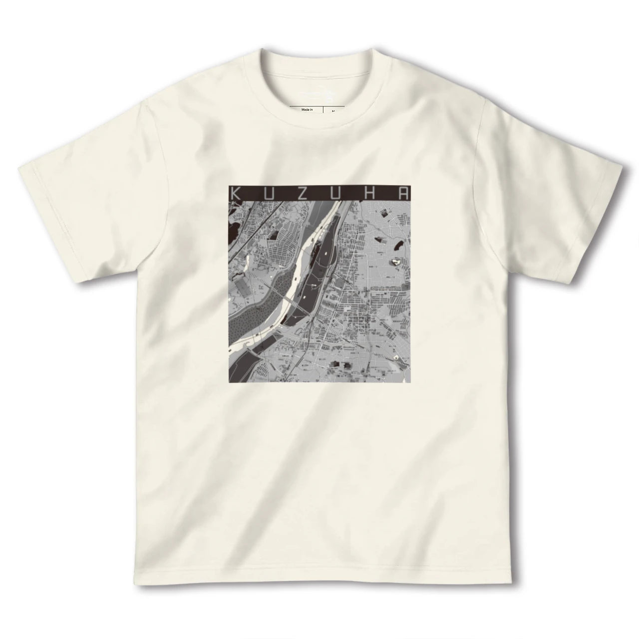 【樟葉(大阪府)】地図柄ヘビーウェイトTシャツ