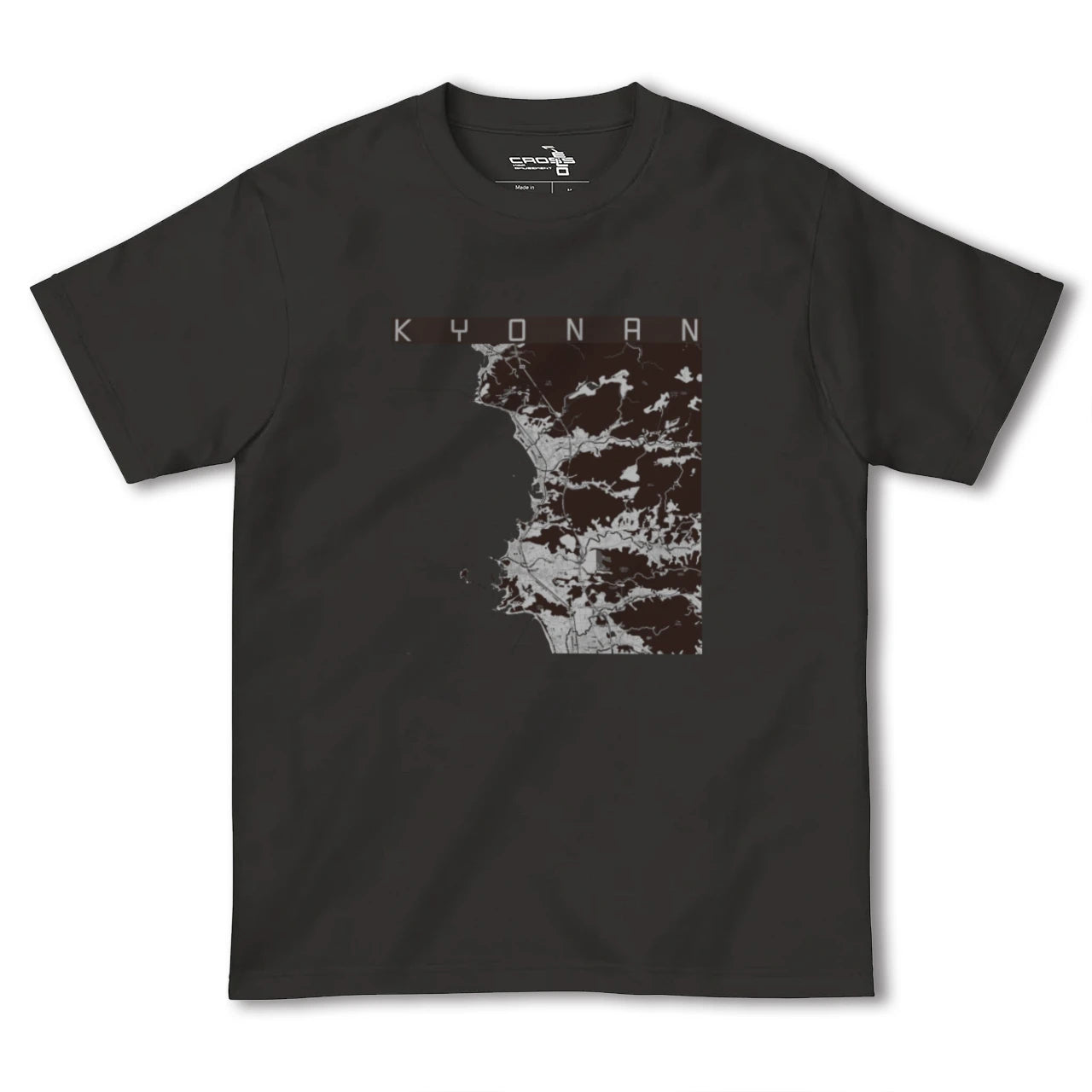 【鋸南(千葉県)】地図柄ヘビーウェイトTシャツ