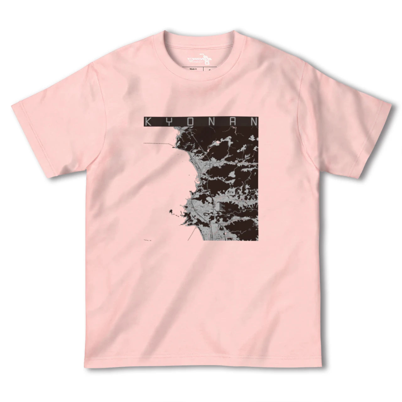 【鋸南(千葉県)】地図柄ヘビーウェイトTシャツ
