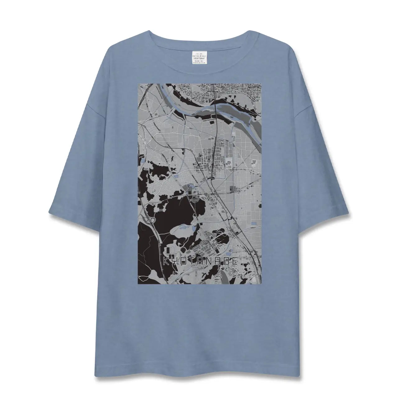 【京田辺(京都府)】地図柄ビッグシルエットTシャツ