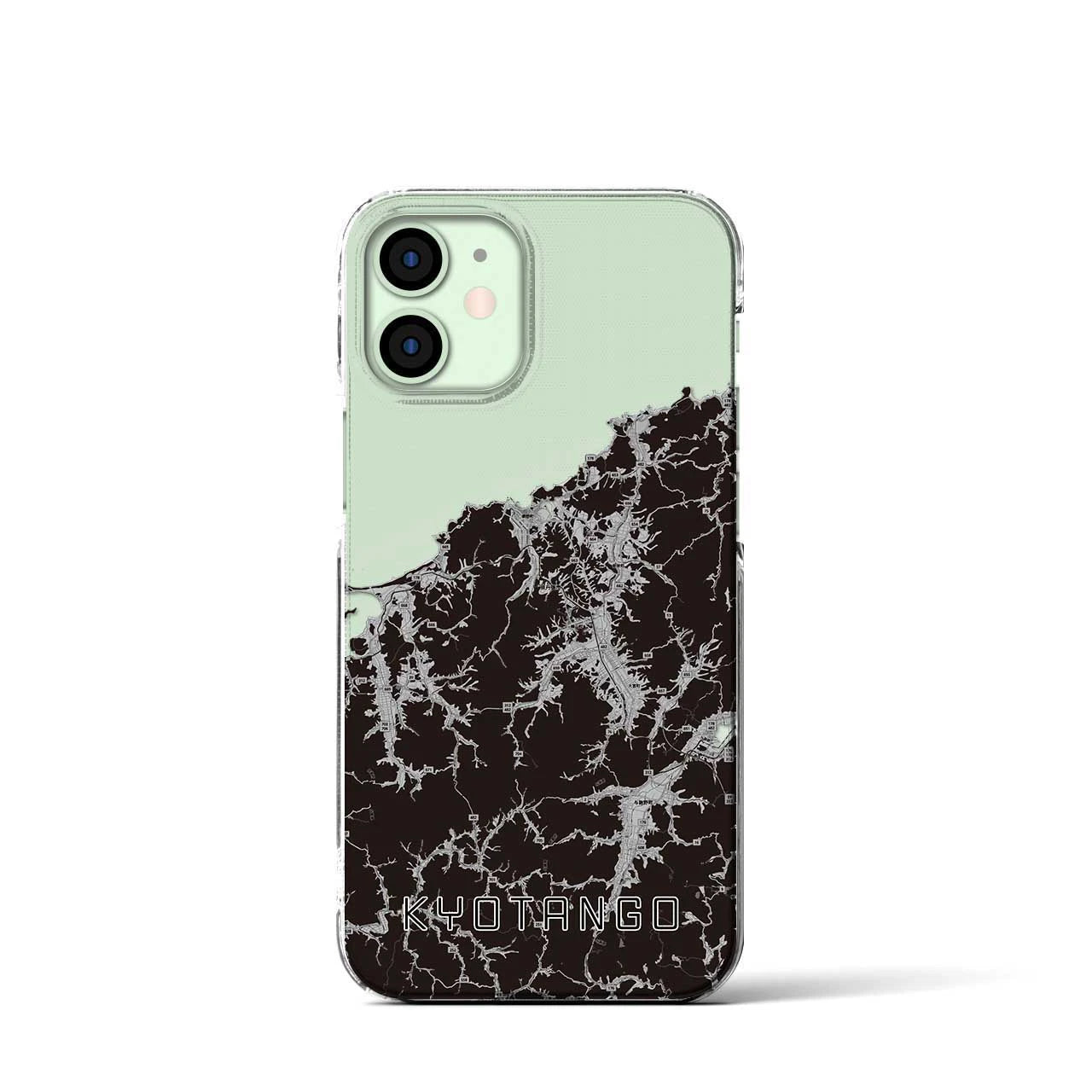 【京丹後(京都府)】地図柄iPhoneケース(クリアタイプ)