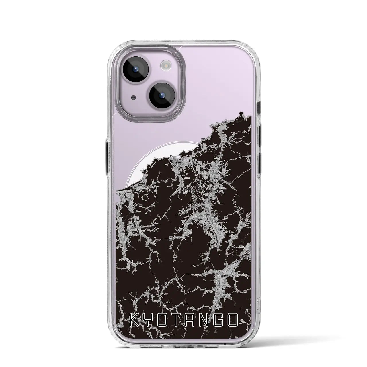 【京丹後(京都府)】地図柄iPhoneケース(MagSafeタイプ)