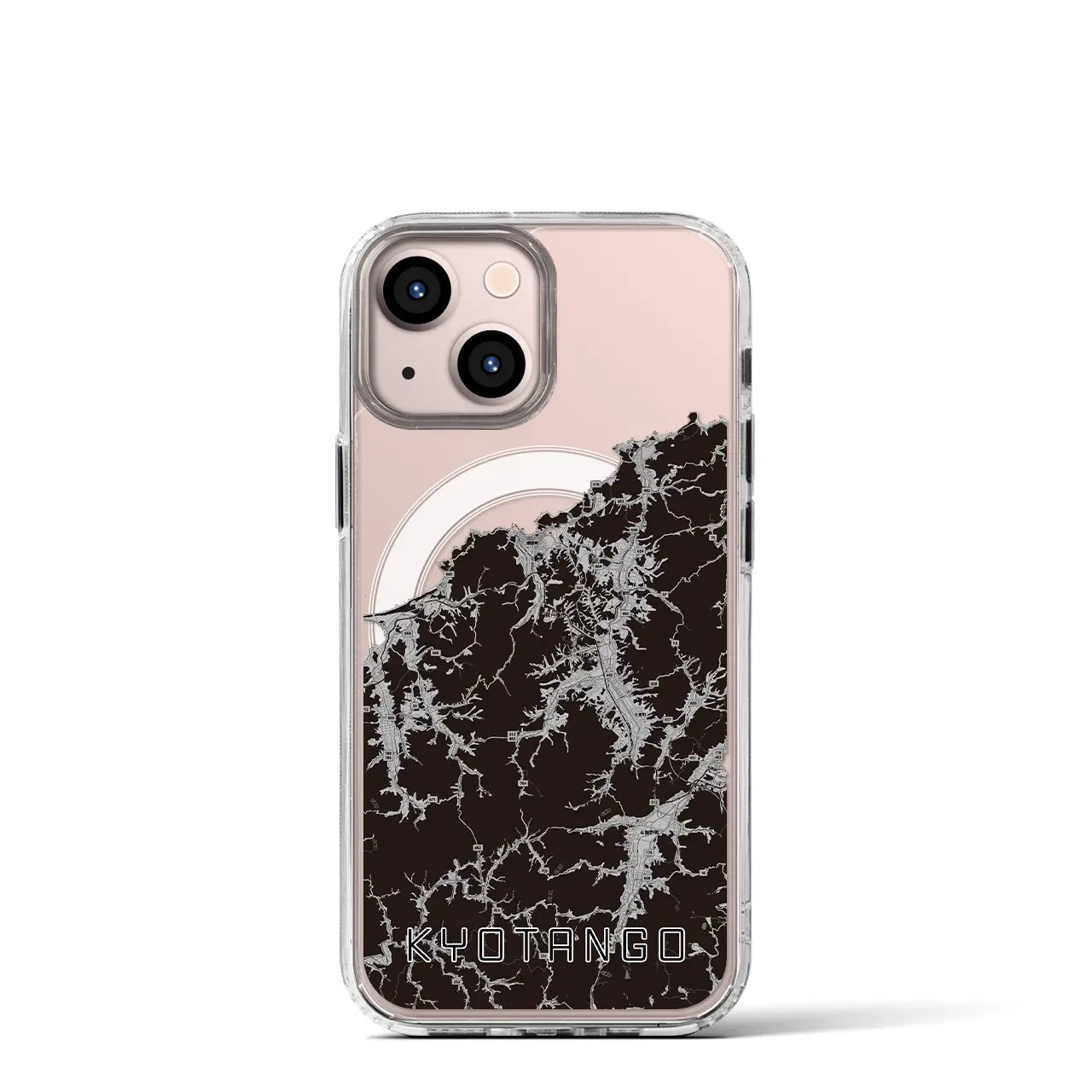 【京丹後(京都府)】地図柄iPhoneケース(MagSafeタイプ)